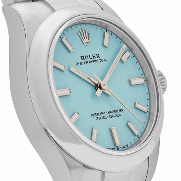 Rolex Oyster Perpetual Tiffany Blue Dial