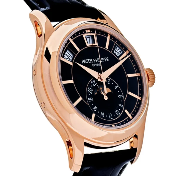 Patek Philippe Annual Calendar Moonphase Black Dial