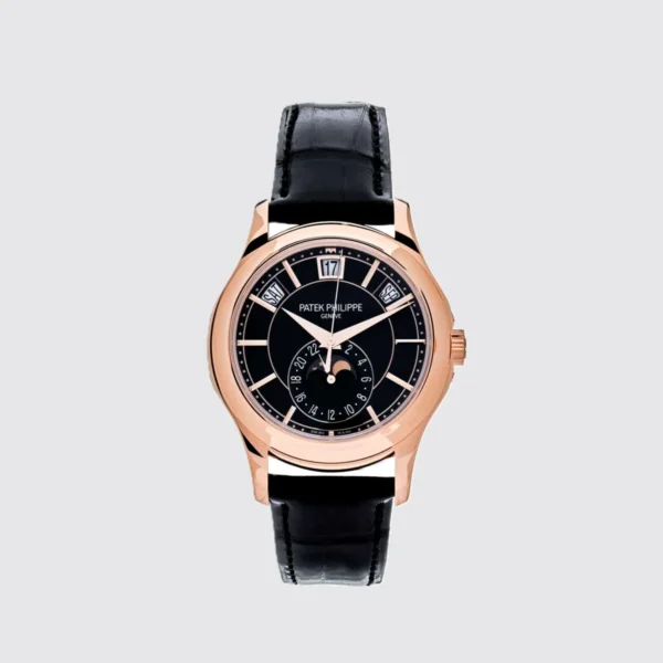 Patek Philippe Annual Calendar Moonphase Black Dial