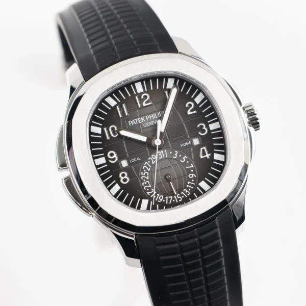 Patek Philippe Aquanaut Travel Time Black Dial