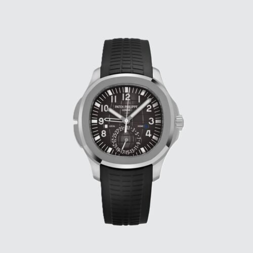 Patek Philippe Aquanaut Travel Time Black Dial