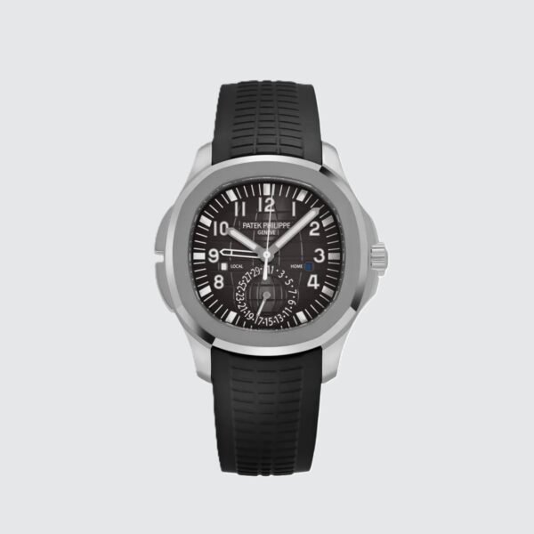 Patek Philippe Aquanaut Travel Time Black Dial