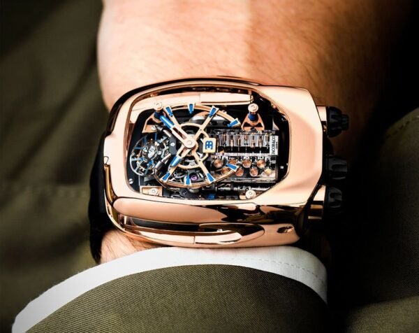 Jacob & Co Bugatti Chiron Tourbillon Rose Gold
