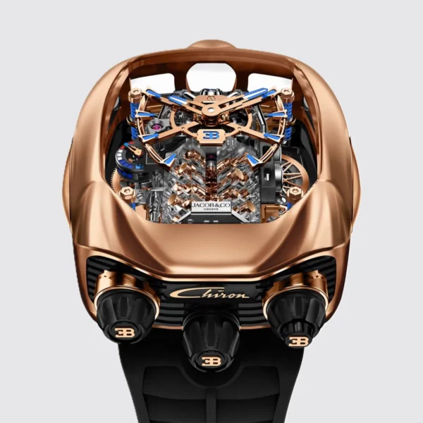Jacob & Co Bugatti Chiron Tourbillon Rose Gold