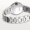 Cartier Ballon Bleu Silver Diamond Dial
