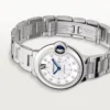 Cartier Ballon Bleu Silver Diamond Dial
