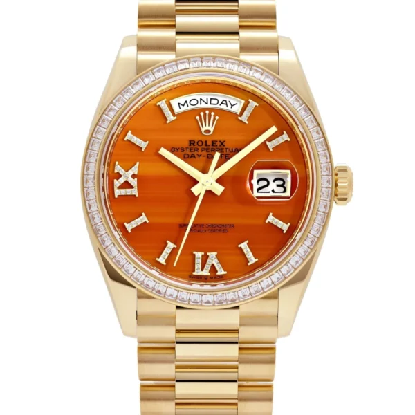 Rolex Day-Date Orange Dial