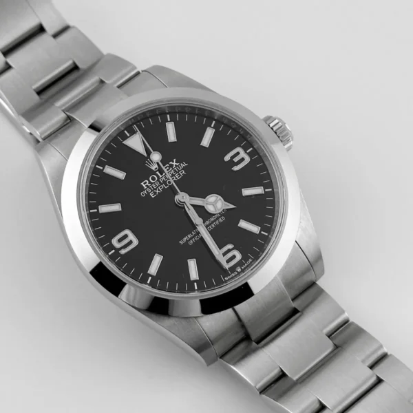 Rolex Explorer Black Dial