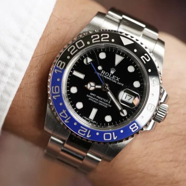 Rolex GMT-Master II Batman Black Dial