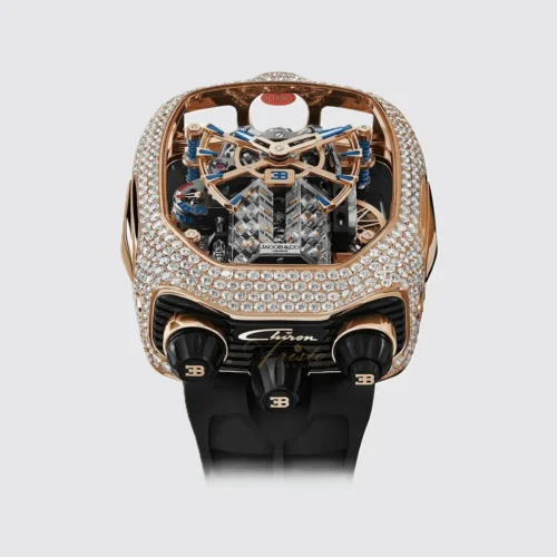 Jacob & Co Bugatti Chiron Baguette Gold Diamonds