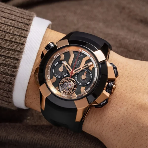 Jacob & Co Epic X Chrono Skeleton Dial