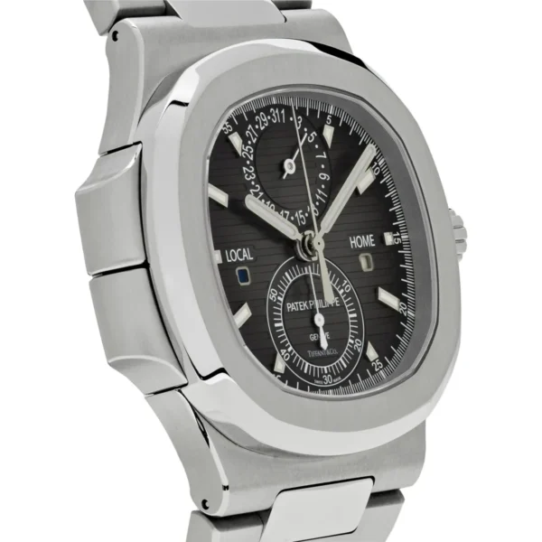 Patek Philippe Nautilus Travel Time Black Dial