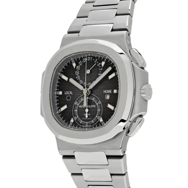 Patek Philippe Nautilus Travel Time Black Dial