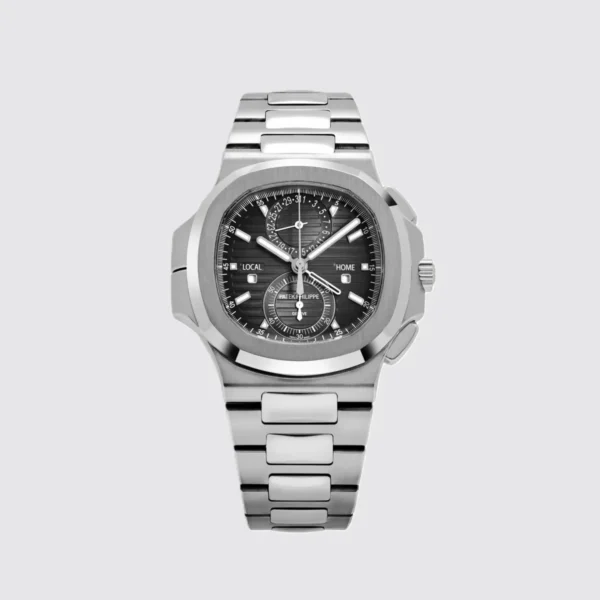 Patek Philippe Nautilus Travel Time Black Dial