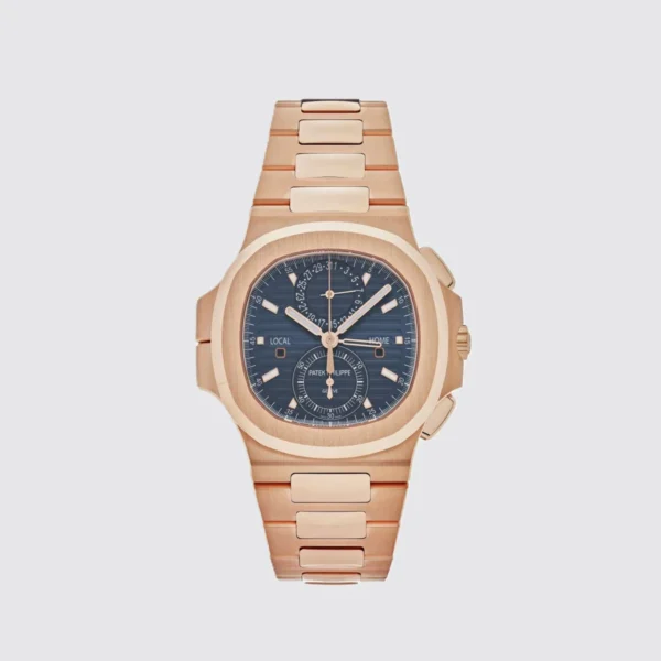 Patek Philippe Nautilus Travel Time Blue Dial