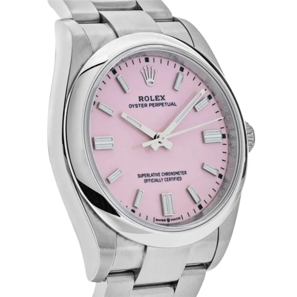 Rolex Oyster Perpetual Pink Dial