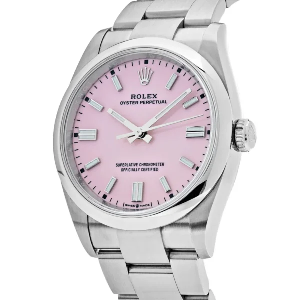Rolex Oyster Perpetual Pink Dial