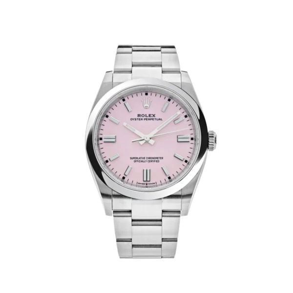 Rolex Oyster Perpetual Pink Dial