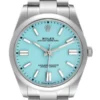 Rolex Oyster Perpetual Turquoise Dial
