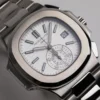 Patek Philippe Nautilus Silver White Dial