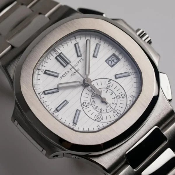 Patek Philippe Nautilus Silver White Dial