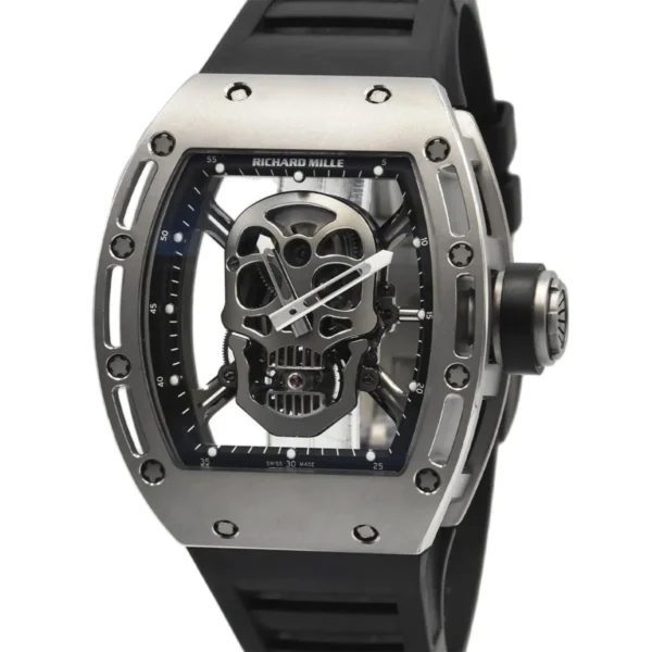 Richard Mille RM 052 Skull Silver Case