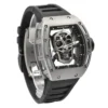 Richard Mille RM 052 Skull Silver Case