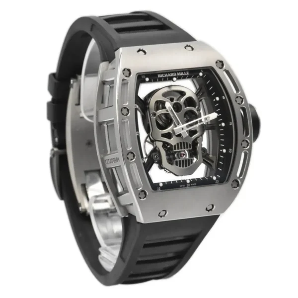 Richard Mille RM 052 Skull Silver Case