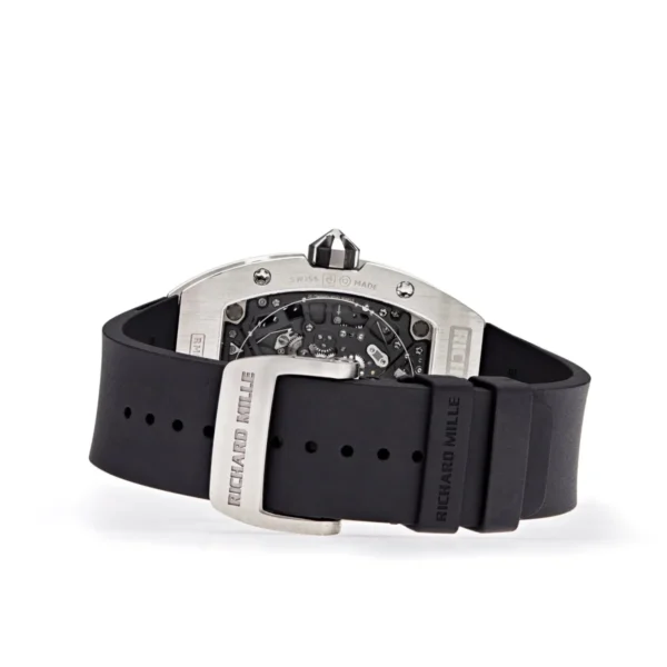 Richard Mille RM 67-01 Silver Case Black Strap (1) Richard Mille RM 67-01 Silver Case
