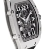 Richard Mille RM 67-01 Silver Case Black Strap (4) Richard Mille RM 67-01 Silver Case