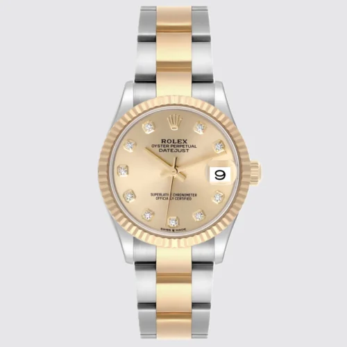 Rolex Datejust Gold Dial