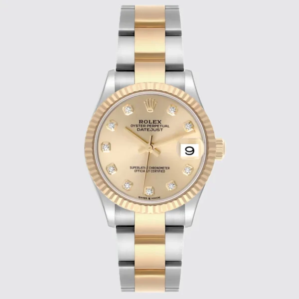 Rolex Datejust Gold Dial