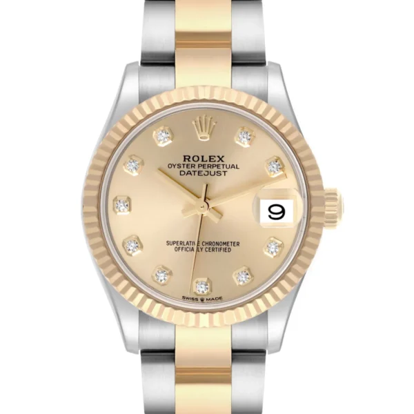 Rolex Datejust Gold Dial