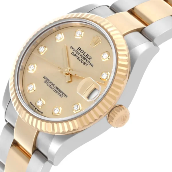 Rolex Datejust Gold Dial