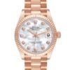 Rolex Datejust Rose Gold Diamond Dial