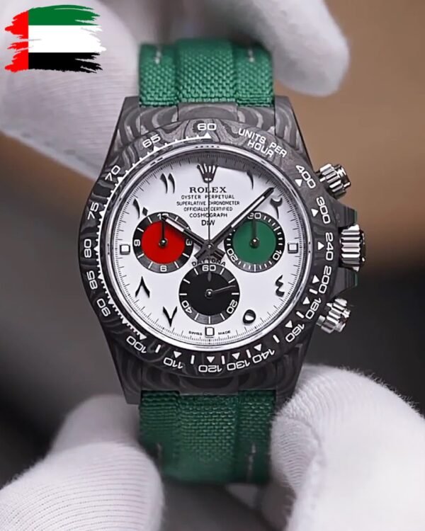 Rolex Daytona White Green
