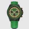 Rolex Daytona Carbon Black Green