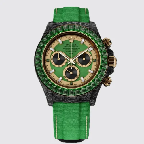 Rolex Daytona Carbon Black Green
