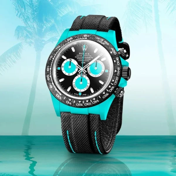 Rolex Daytona Turquoise Black