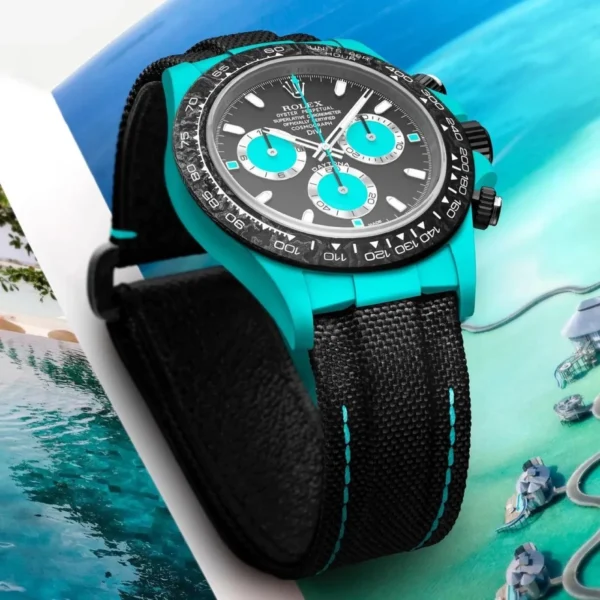 Rolex Daytona Turquoise Black