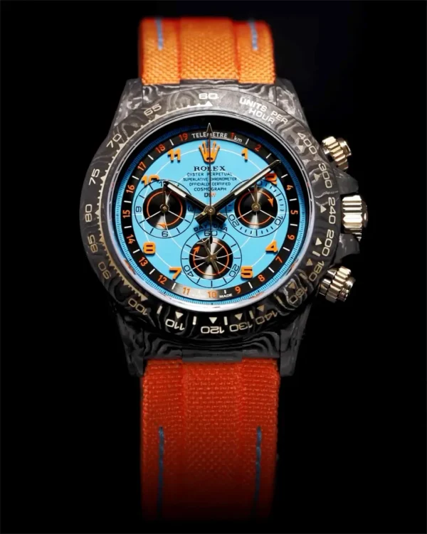 Rolex Daytona Turquoise Orange