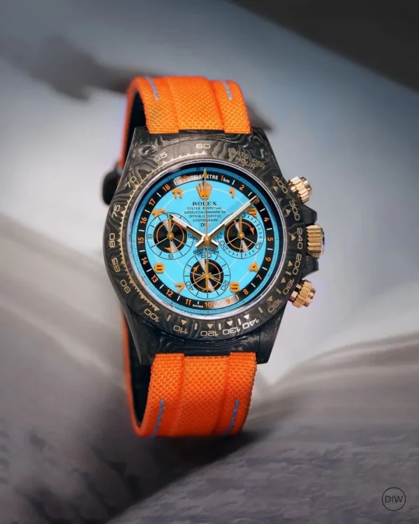 Rolex Daytona Turquoise Orange