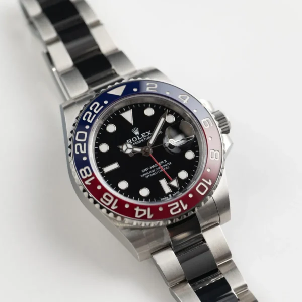 Rolex GMT-Master II Pepsi Black Dial