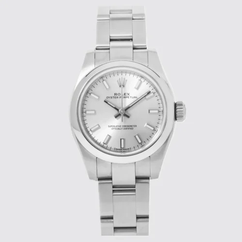 Rolex Oyster Perpetual Silver Dial