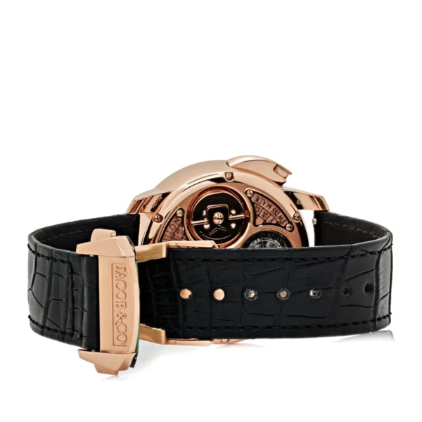 Jacob & Co The Casino Tourbillon Rose Gold Case