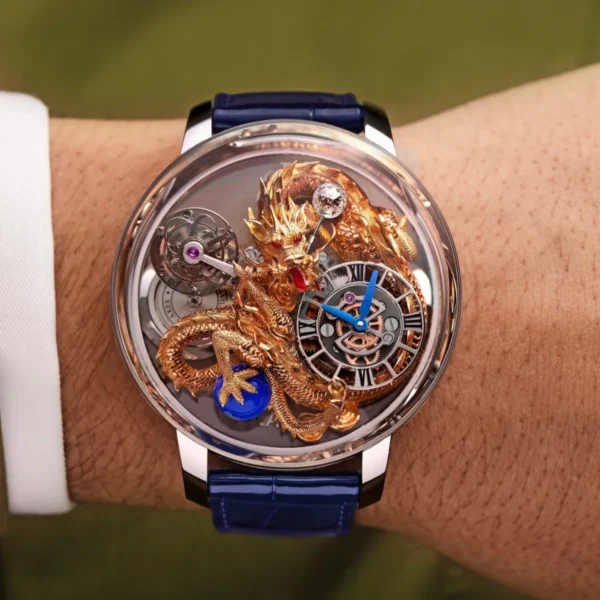 Jacob & Co Astronomia Dragon Skeleton Dial
